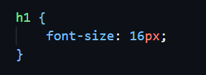 syntax photo of css